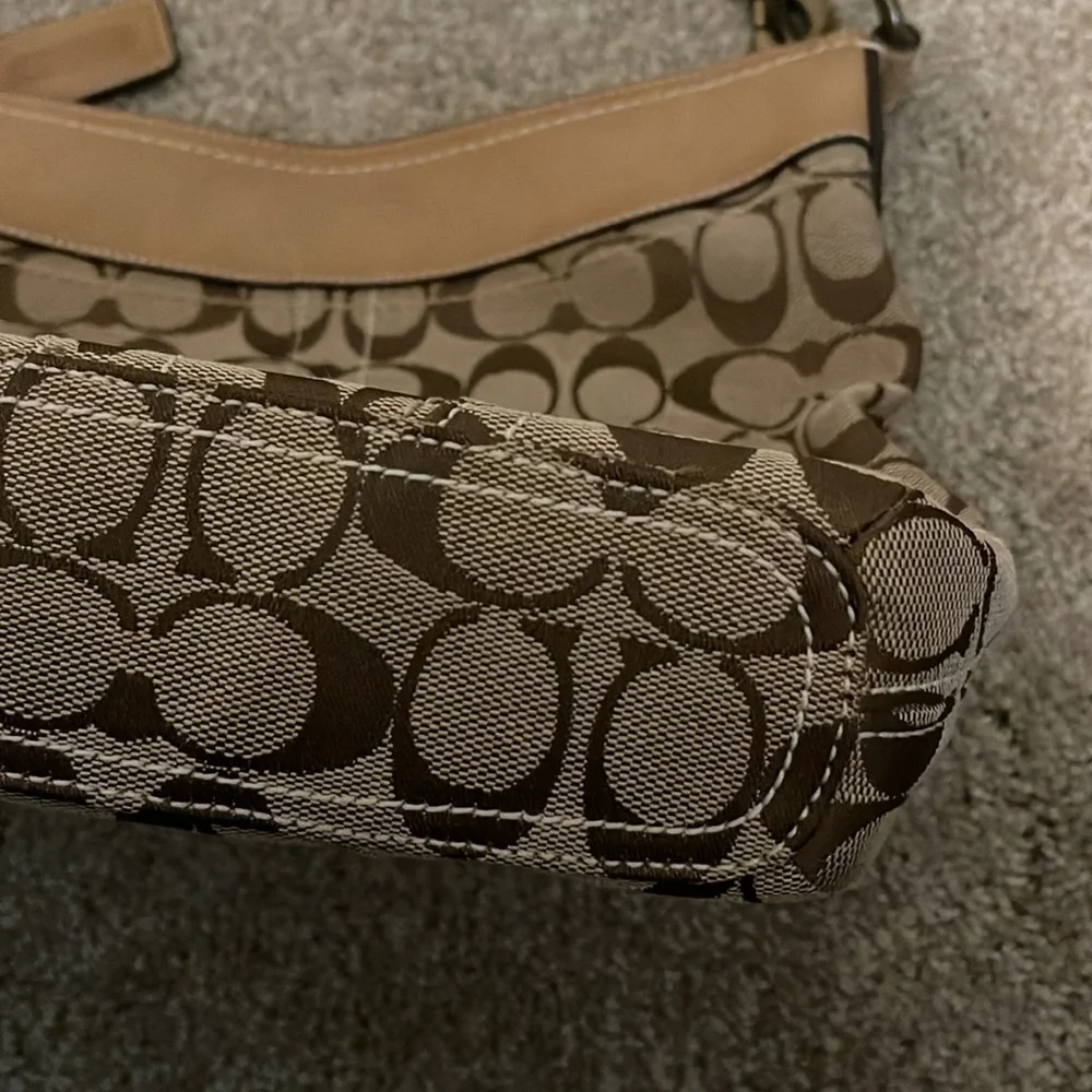 Coach Monogram Handbag - Picture 7 of 15